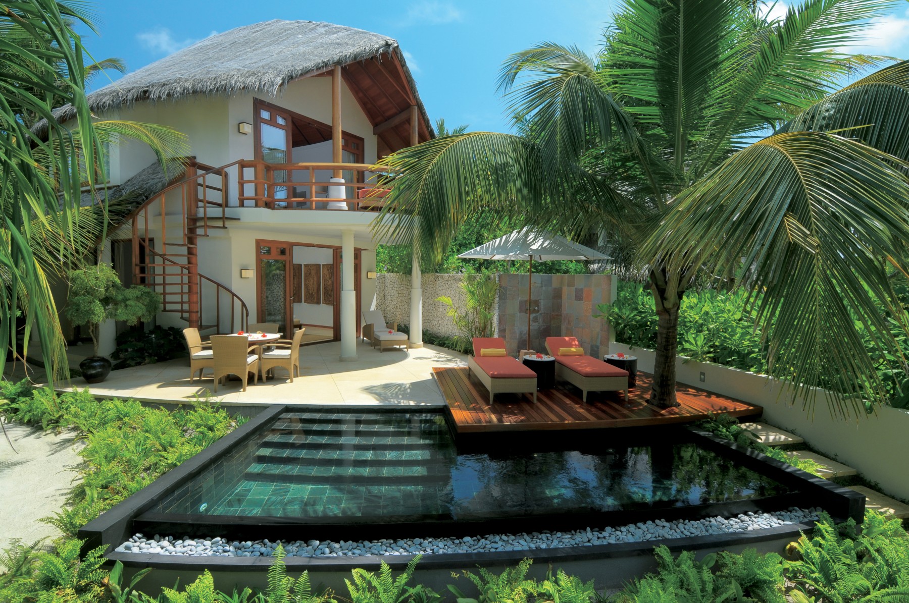 Double Storey Beach Villa